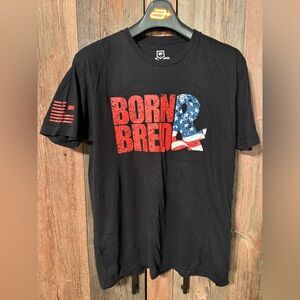 Redcon1 Men’s Large Patriotic T-shirt Black NWOT